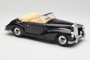 Mercedes 300 S W188 Cabriolet Noir Tchibo 1:18 36782 Métal — image 6 sur 8