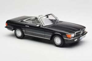 Mercedes 300 SL R107 Noir Pearl Édition Concessionnaire Norev 1:18 B66040678 Métal — image 8 sur 10