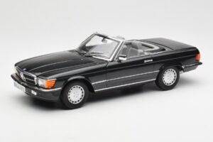 Mercedes 300 SL R107 Noir Pearl Édition Concessionnaire Norev 1:18 B66040678 Métal