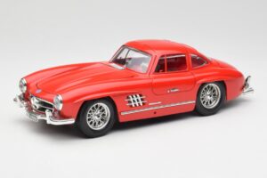 Mercedes 300 SL Rouge Bburago 1:18 3015 Métal