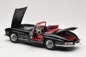 Mercedes 300 SL W198 Roadster Noir Minichamps 1:18 180039036 Métal — image 5 sur 8