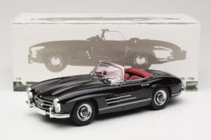 Mercedes 300 SL W198 Roadster Noir Minichamps 1:18 180039036 Métal — image 8 sur 8