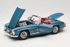 Mercedes 300 SL W198 Roadster Bleu Minichamps 1:18 180039035 Métal — image 2 sur 8