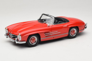 Mercedes 300 SL Roadster Rouge Minichamps 1:18 180039031 Métal