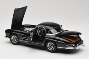 Mercedes 300 SL W198 Roadster With Hardtop Noir Minichamps 1:18 180039040 Métal — image 5 sur 8