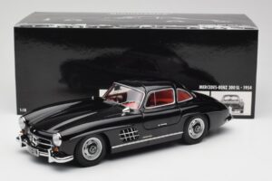 Mercedes 300 SL W198 Noir Minichamps 1:18 180039004 Métal — image 8 sur 8