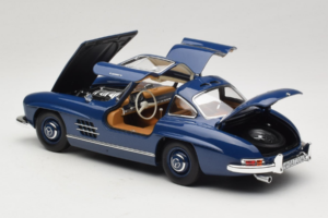 Mercedes 300 SL W198 Bleu Norev 1:18 183852 Métal — image 5 sur 8