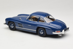 Mercedes 300 SL W198 Bleu Norev 1:18 183852 Métal — image 7 sur 8