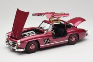Mercedes 300 SL W198 Rouge Feu Minichamps 1:18 180039008 Métal — image 2 sur 8