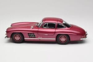 Mercedes 300 SL W198 Rouge Feu Minichamps 1:18 180039008 Métal — image 4 sur 8
