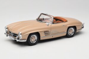 Mercedes 300 SL W198 Roadster Brun Clair Minichamps 1:18 180039032 Métal