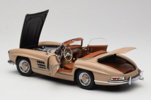 Mercedes 300 SL W198 Roadster Brun Clair Minichamps 1:18 180039032 Métal — image 5 sur 8