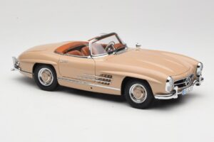 Mercedes 300 SL W198 Roadster Brun Clair Minichamps 1:18 180039032 Métal — image 6 sur 8