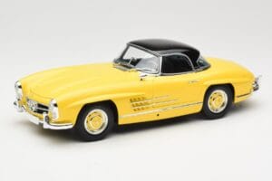 Mercedes 300 SL W198 Roadster Hardtop Signal Yellow Minichamps 1:18 180039044 Métal — image 3 sur 9