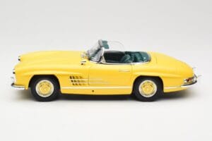 Mercedes 300 SL W198 Roadster Hardtop Signal Yellow Minichamps 1:18 180039044 Métal — image 5 sur 9
