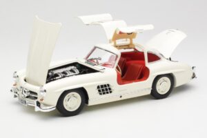 Mercedes 300 SL W198 Blanc Minichamps 1:18 180039006 Métal — image 2 sur 8