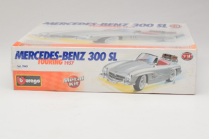 Mercedes 300SL Roadster Argent Bburago 1:18 7043 Métal — image 2 sur 4