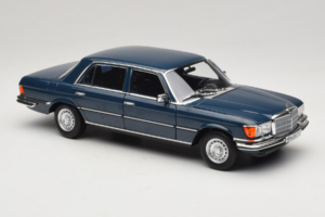 Mercedes 350 SEL W116 Hansa Blue Norev 1:18 183976 Métal — image 6 sur 8