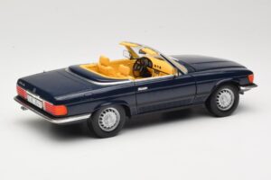 Mercedes 350 SL R107 Bleu Foncé Sun Star 1:18 MB003 Métal — image 3 sur 8