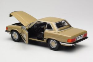 Mercedes 350 SL R107 Or Sun Star 1:18 MB004 Métal — image 5 sur 8