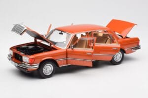 Mercedes 450 SEL 6.9 W116 Orange Metallic Norev 1:18 183459 Métal — image 2 sur 8