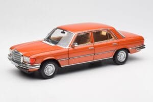 Mercedes 450 SEL 6.9 W116 Orange Metallic Norev 1:18 183459 Métal