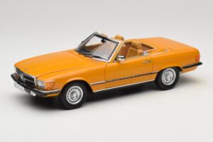 Mercedes 450 SL R107 Cayenne Orange Norev 1:18 183350 Métal