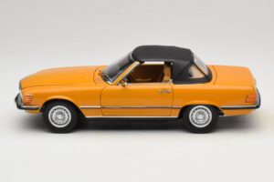 Mercedes 450 SL R107 Cayenne Orange Norev 1:18 183350 Métal — image 5 sur 10