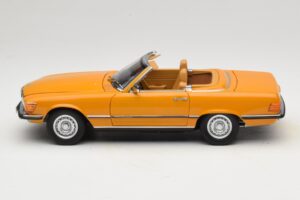 Mercedes 450 SL R107 Cayenne Orange Norev 1:18 183350 Métal — image 6 sur 10