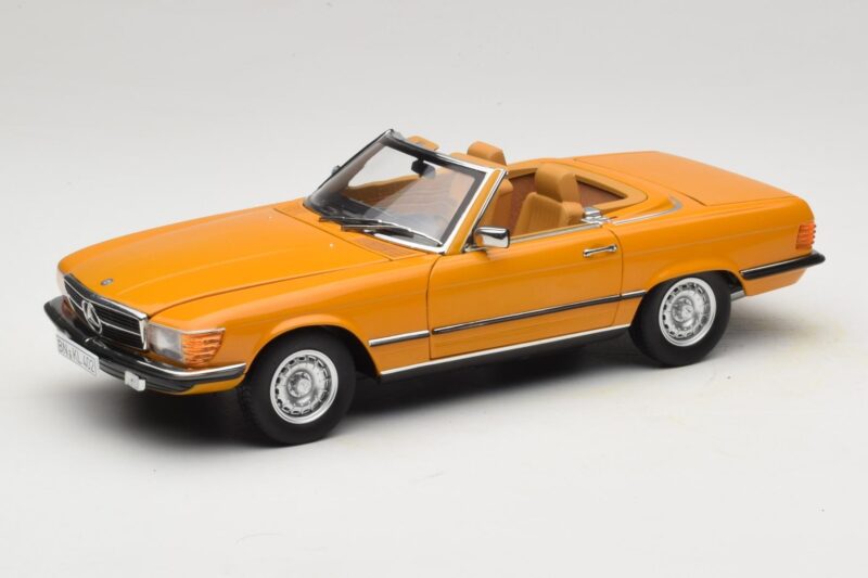 Mercedes 450 SL R107 Cayenne Orange Norev 1:18 183350 Métal