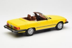 Mercedes 450SL R107 Jaune US Version Norev 1:18 183727 Métal — image 4 sur 9