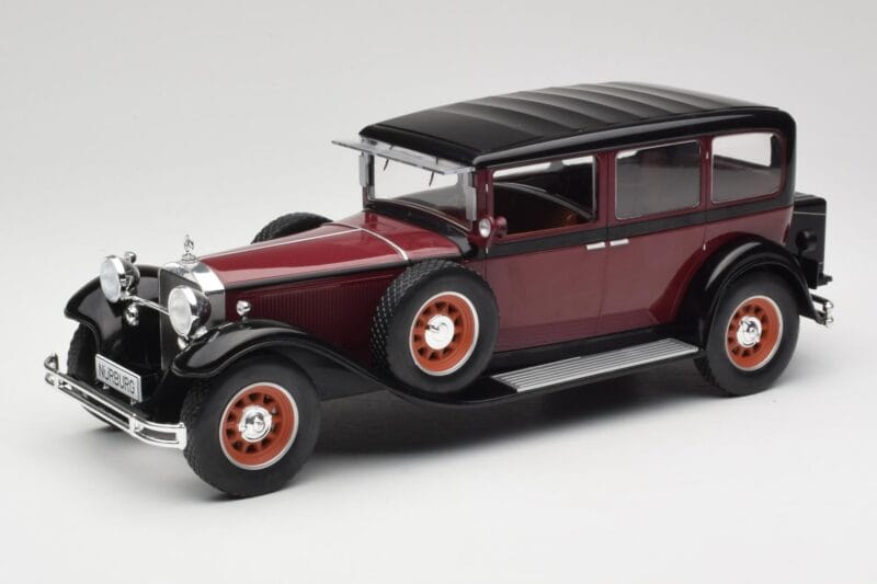 Mercedes 460 Nurburg W08 Noir MCG 1:18 MCG18364 Métal