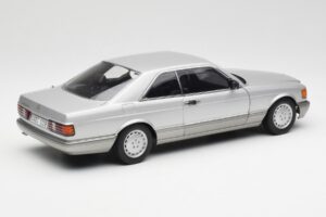 Mercedes 500 SEC C126 Argent AUTOart 1:18 76212 Métal — image 3 sur 8