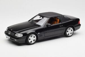 Mercedes SL 500 R129 Noir Norev 1:18 183750 Métal — image 3 sur 10