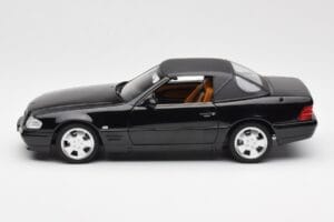 Mercedes SL 500 R129 Noir Norev 1:18 183750 Métal — image 6 sur 10