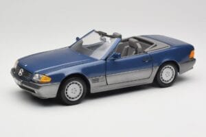 Mercedes SL 500 R129 Nautic Blue Metallic Revell 1:18 8081 Métal