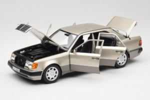 Mercedes 500E W124 Smoke Silver Édition Concessionnaire Norev 1:18 B66040724 Métal — image 2 sur 8
