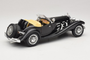 Mercedes 500K Roadster Noir Bburago 1:18 3020-P2 Métal — image 3 sur 8