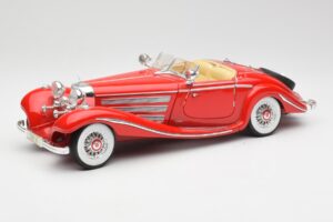 Mercedes 500K Special Roadster Rouge Maisto 1:18 56058 Métal