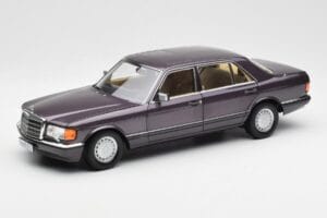 Mercedes 560 SEL W126 Violet Metallic Norev 1:18 183544 Métal