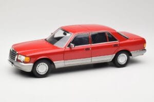 Mercedes 560 SEL W126 Rouge Norev 1:18 183463 Métal