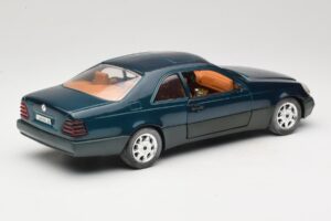 Mercedes 600 SEC C140 Vert Majorette 1:18 4418 Métal — image 3 sur 8