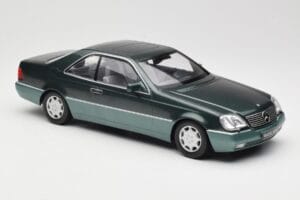 Mercedes 600 SEC W140 Coupe Green Metallic KK-Scale 1:18 KKDC180343 Métal — image 4 sur 6