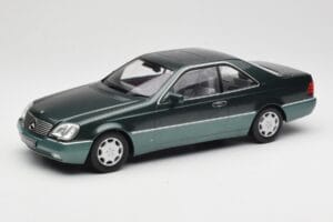 Mercedes 600 SEC W140 Coupe Green Metallic KK-Scale 1:18 KKDC180343 Métal