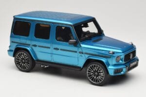 Mercedes AMG G63 W463 Hyper Blue Magno GT Spirit 1:18 GT925 Résine — image 4 sur 6