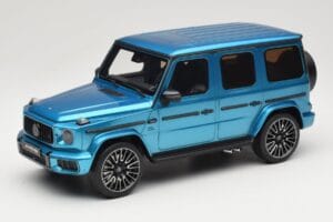 Mercedes AMG G63 W463 Hyper Blue Magno GT Spirit 1:18 GT925 Résine