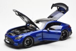 Mercedes AMG GT C190 Black Series Bleu Métallisé Norev 1:18 183908 Métal — image 2 sur 8