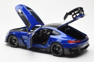 Mercedes AMG GT C190 Black Series Bleu Métallisé Norev 1:18 183908 Métal — image 5 sur 8