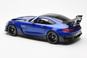 Mercedes AMG GT C190 Black Series Bleu Métallisé Norev 1:18 183908 Métal — image 7 sur 8