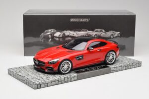 Mercedes Brabus AMG GT S C190 600 Mars Rouge Minichamps 1:18 107032521 Métal — image 6 sur 6